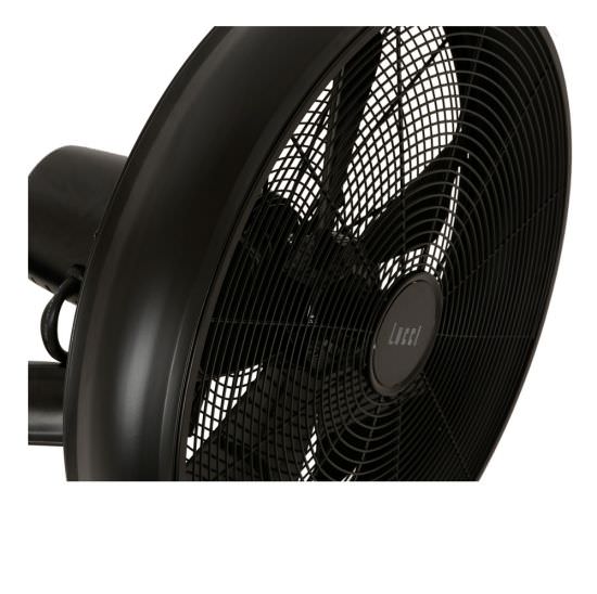 Lucci Air Wandventilator Schwarz mit Fernbedienung ist ein Produkt im Angebot zum besten Preis