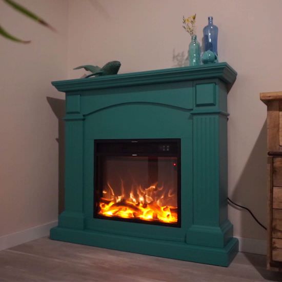 MPC  Turquoise floor fireplace is a product on offer at the best price