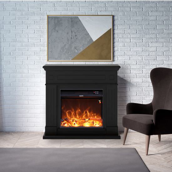 MPC  Black office fireplace is a product on offer at the best price