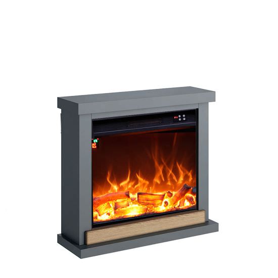 MPC  Dark gray floor fireplace is a product on offer at the best price