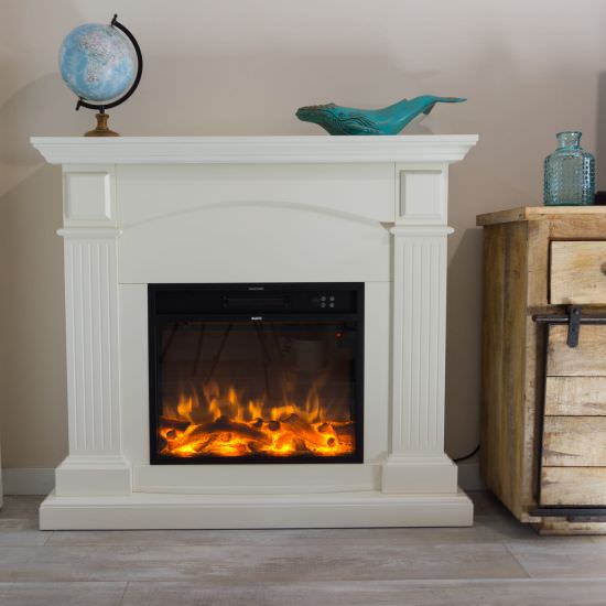 MPC  Fireplace Frame Cetona White is a product on offer at the best price