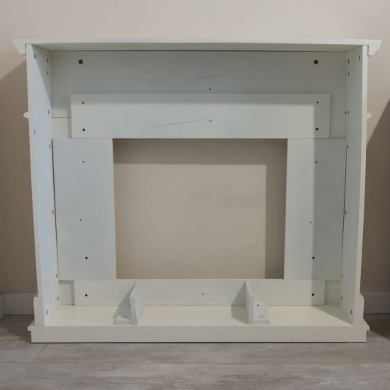 MPC  Creamy White Frame Pienza Fireplaces is a product on offer at the best price