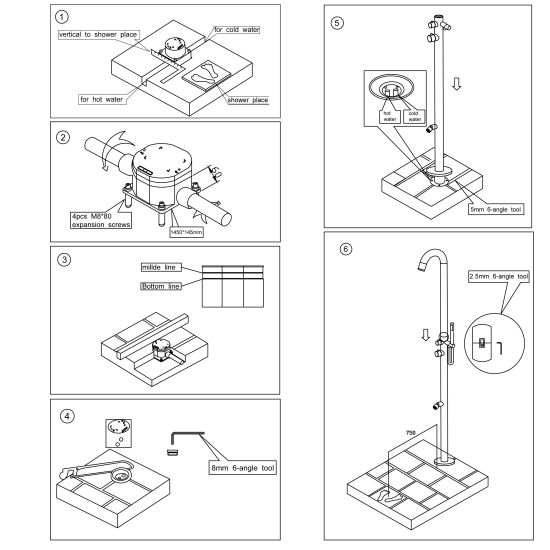 SINED  White Stainless Steel Outdoor Shower is a product on offer at the best price