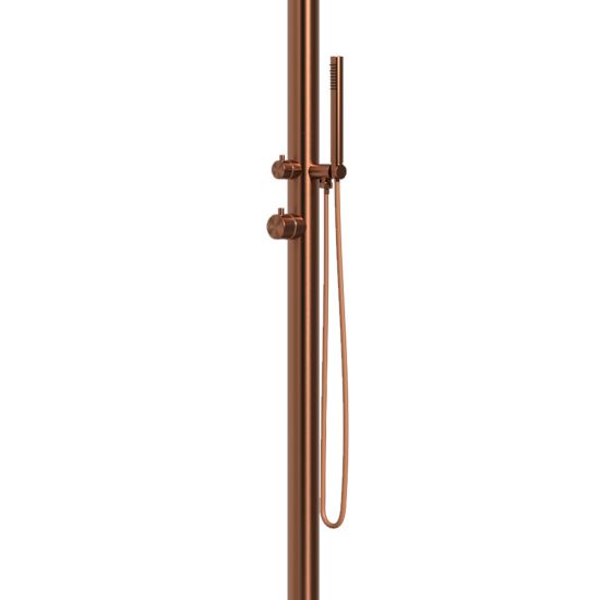 SINED  Rose Gold Inox Outdoor Shower is a product on offer at the best price