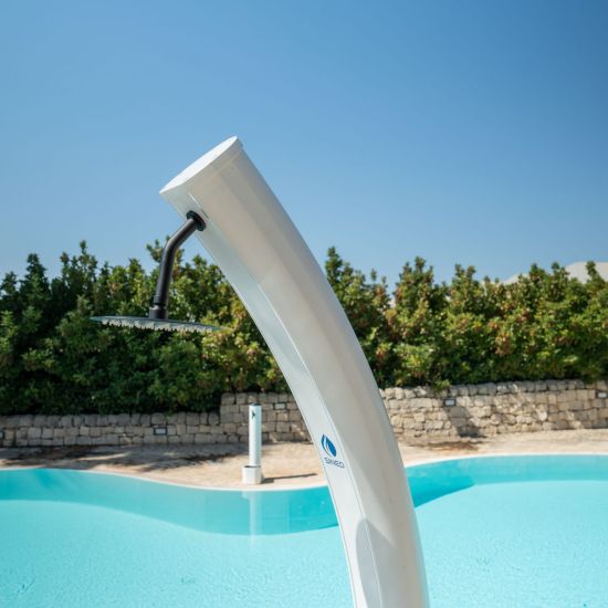 SINED  Ducha Solar De Aluminio Blanca es un producto que se ofrecen al mejor precio