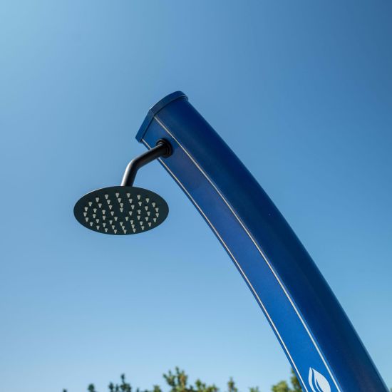 SINED  Douche solaire bleue en aluminium est un produit offert au meilleur prix