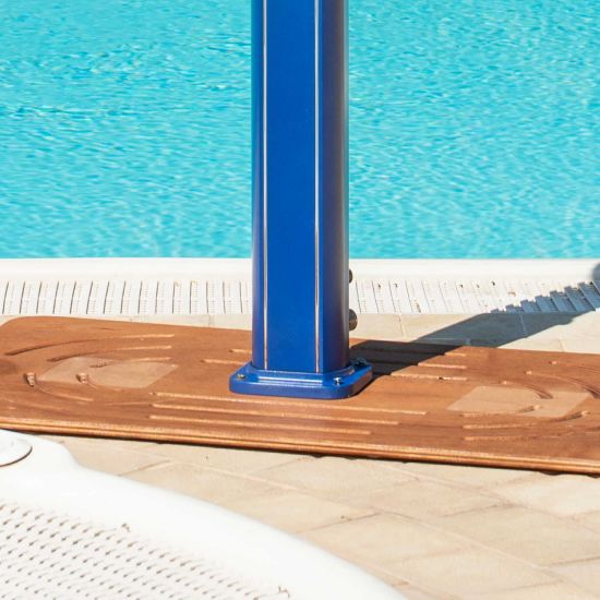 SINED Blue aluminium solar shower is a product on offer at the best price