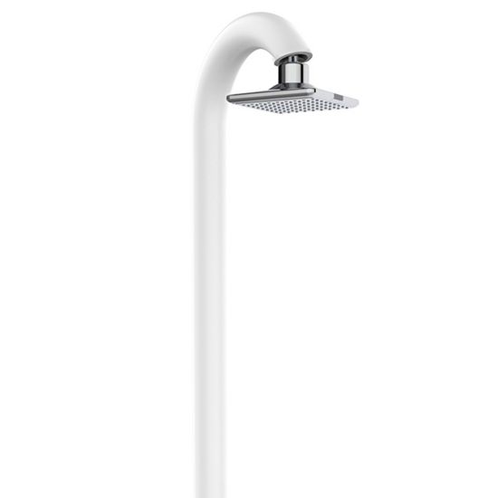 SINED  Weiße Dusche mit LED Kopfbrause ist ein Produkt im Angebot zum besten Preis