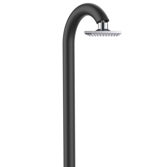 SINED  Schwarze Dusche mit LED Kopfbrause ist ein Produkt im Angebot zum besten Preis