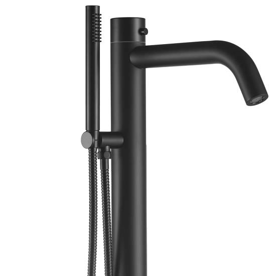 SINED  Black Bathtub Faucet With Hand Shower is a product on offer at the best price