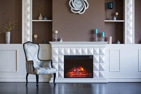 Built In Electric Fireplace Oxford With Added Fan