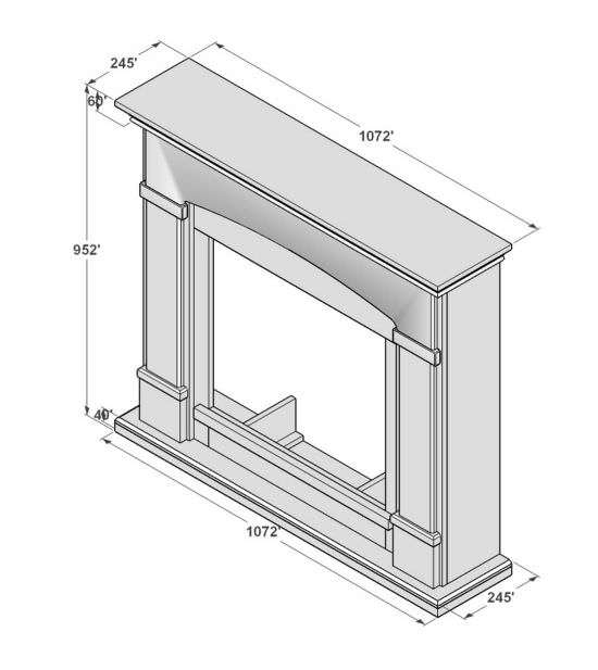 TAGU the missing piece  Light Wood Cladding For Fireplace is a product on offer at the best price