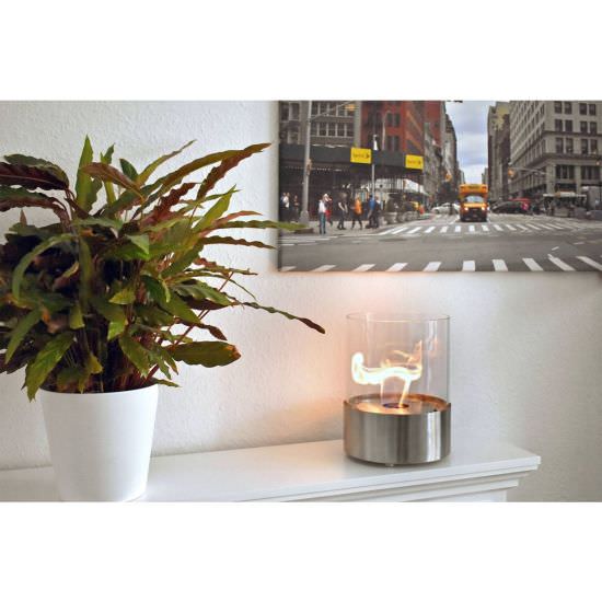 GLOW-FIRE  Stainless Steel Bioethanol Fireplace is a product on offer at the best price