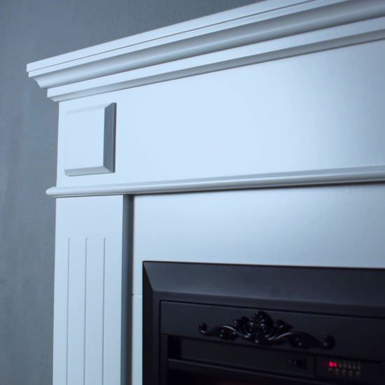GLOW-FIRE  Caminetto classico a Led Helios Bianco è un prodotto in offerta al miglior prezzo online