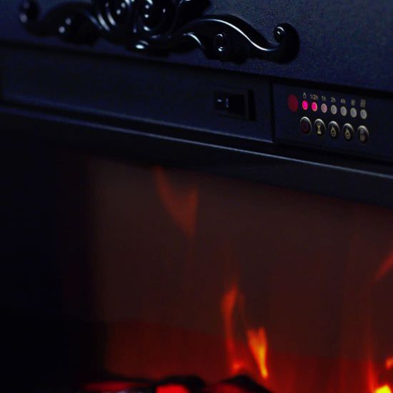 GLOW-FIRE  Classic Led fireplace Helios White is a product on offer at the best price