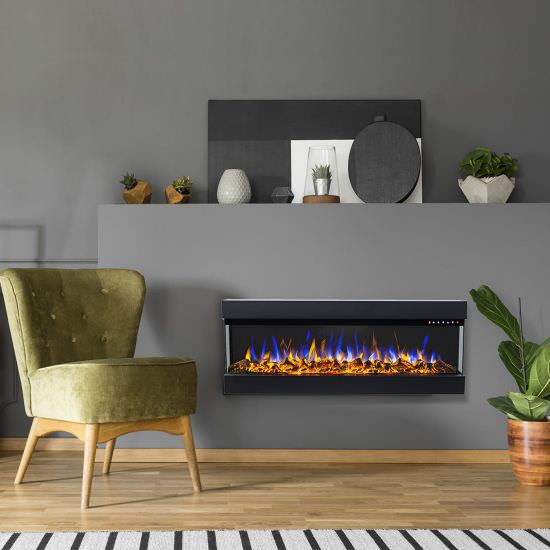 GLOW-FIRE  Elektrischer Kamin Im Wohnzimmer ist ein Produkt im Angebot zum besten Preis