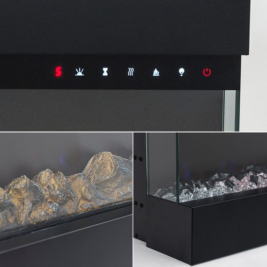 GLOW-FIRE  Caminetto elettrico da muro  un prodotto in offerta al miglior prezzo online