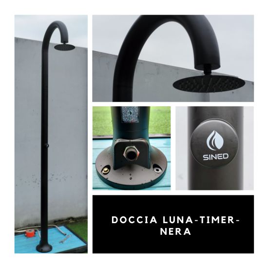 SINED  Ducha Temporizada De Aluminio Negro es un producto que se ofrecen al mejor precio