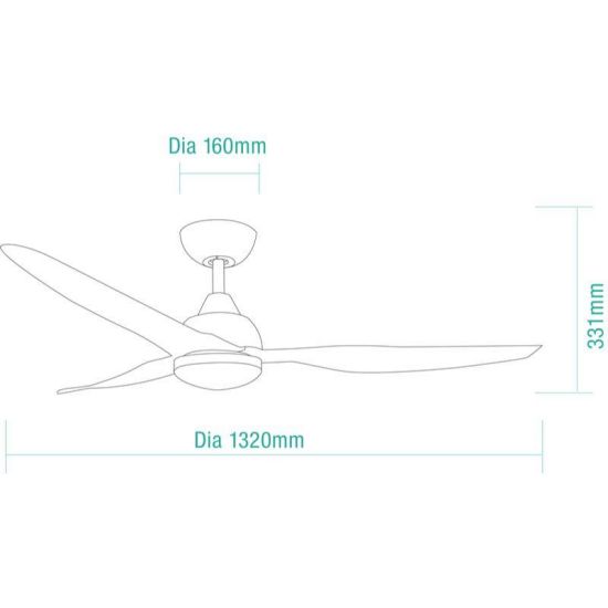 MARTEC  Avoca Dc Bianco 1320mm Wifi 15w Cct Led è un prodotto in offerta al miglior prezzo online