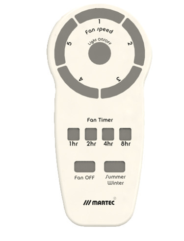 MARTEC  DC Motor Remote Control Led 24W Black is a product on offer at the best price