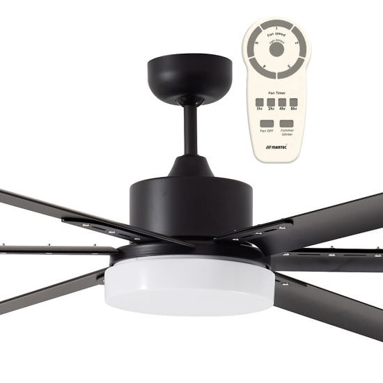 MARTEC  Ventilatore da soffitto tutto nero è un prodotto in offerta al miglior prezzo online