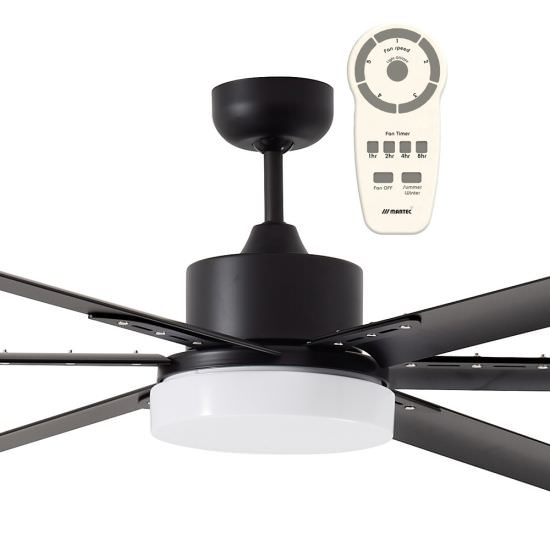 MARTEC  Ventilateur de plafond entirement noir est un produit offert au meilleur prix