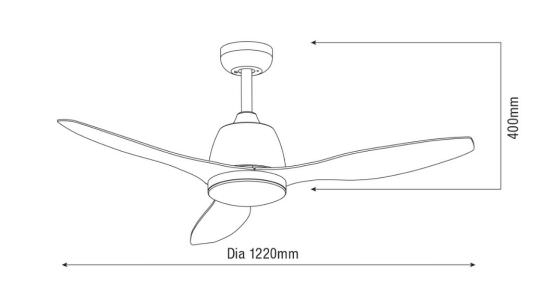 MARTEC  LED Matte White Ceiling Fan is a product on offer at the best price