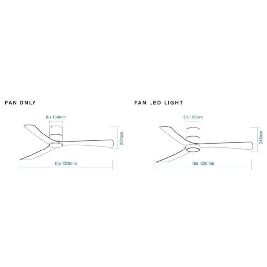 MARTEC  White ceiling fan with light is a product on offer at the best price