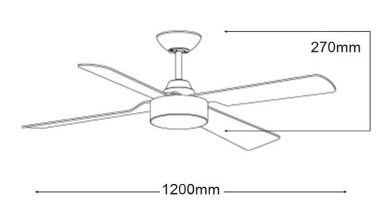 MARTEC  Ventilador de techo blanco sin luz es un producto que se ofrecen al mejor precio