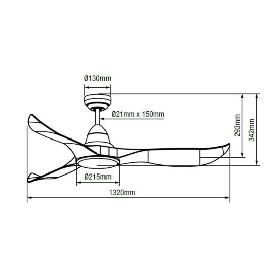 MARTEC  Onda DC nero ABS 1320mm Luce 18W 3k4k5k è un prodotto in offerta al miglior prezzo online