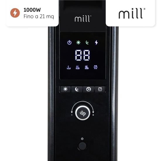Mill  Calentador de aceite negro con termostat es un producto que se ofrecen al mejor precio