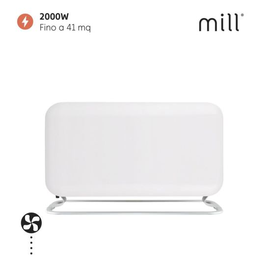Mill  Weißer Bodenkonvektor ist ein Produkt im Angebot zum besten Preis