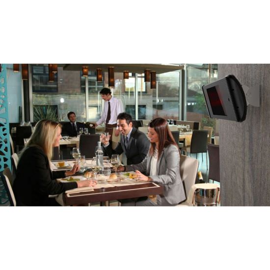 MO-EL  Infrared Heater Aaren 2400w Black is a product on offer at the best price