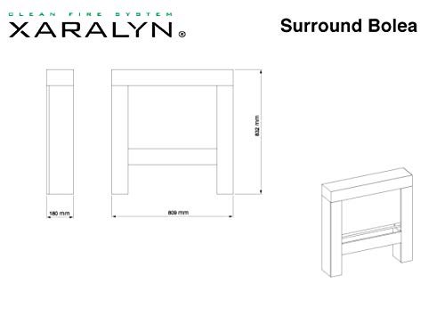 Xaralyn  Wooden Fireplace Frame is a product on offer at the best price