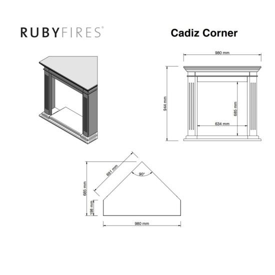 Xaralyn  Corner Stone Style Fireplace Surround is a product on offer at the best price