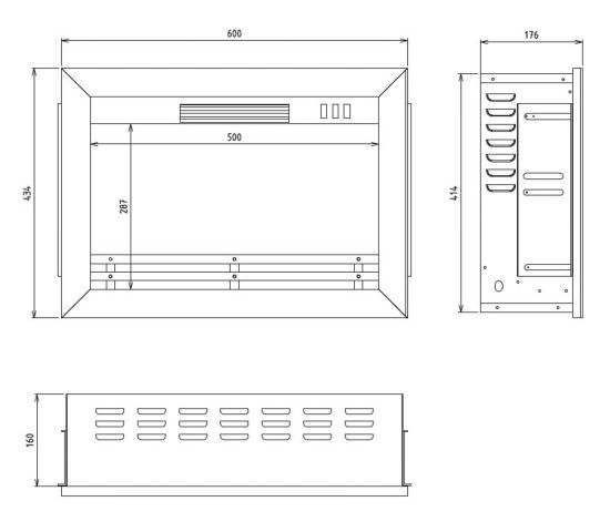 Xaralyn  Electric Fire Insert Flandria is a product on offer at the best price