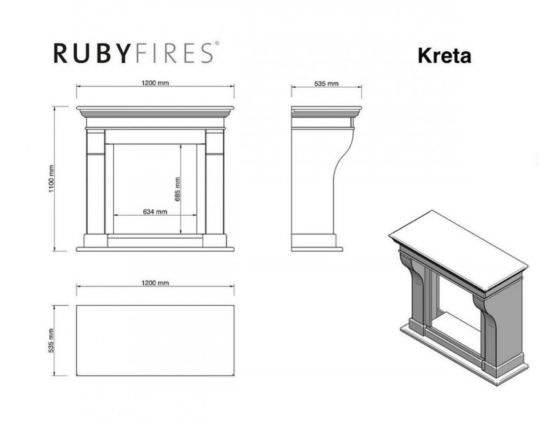 Xaralyn  Classic Design Electric Fireplace is a product on offer at the best price