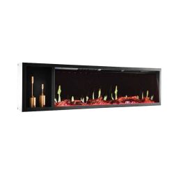 Builtin electric fireplace Stomboli