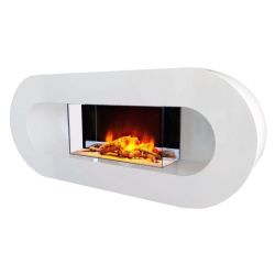 Exclusive living room fireplace