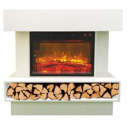 Chemin Arte  Electric Floorstanding Fireplace White is a product on offer at the best price