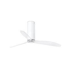 Ventilador De Techo Tube Fan Blanco Mate