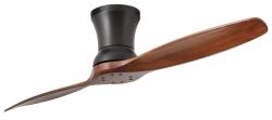 2 Blade Fan Lama Black And Walnut