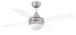 Mini Icaria Celing Fan With Clear Blades