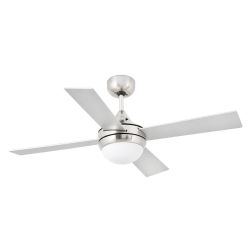 Ventilador De Techo Mini Icaria Niquel