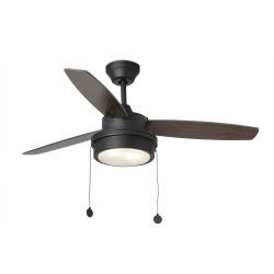 Ventilador De Techo Con Luz Negra