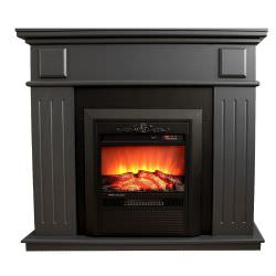 Klassischer LedKamin Helios Grau