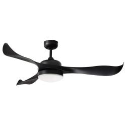 Black ABS ceiling fan