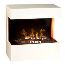Xaralyn  Frame for Wall Fireplace White MDF wood is a product on offer at the best price