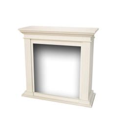 Wooden frame for fireplace