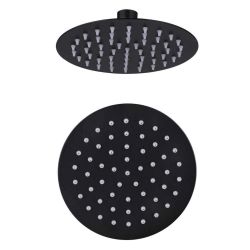 SINED  Black Steel Shower Head 15 Cm is a product on offer at the best price